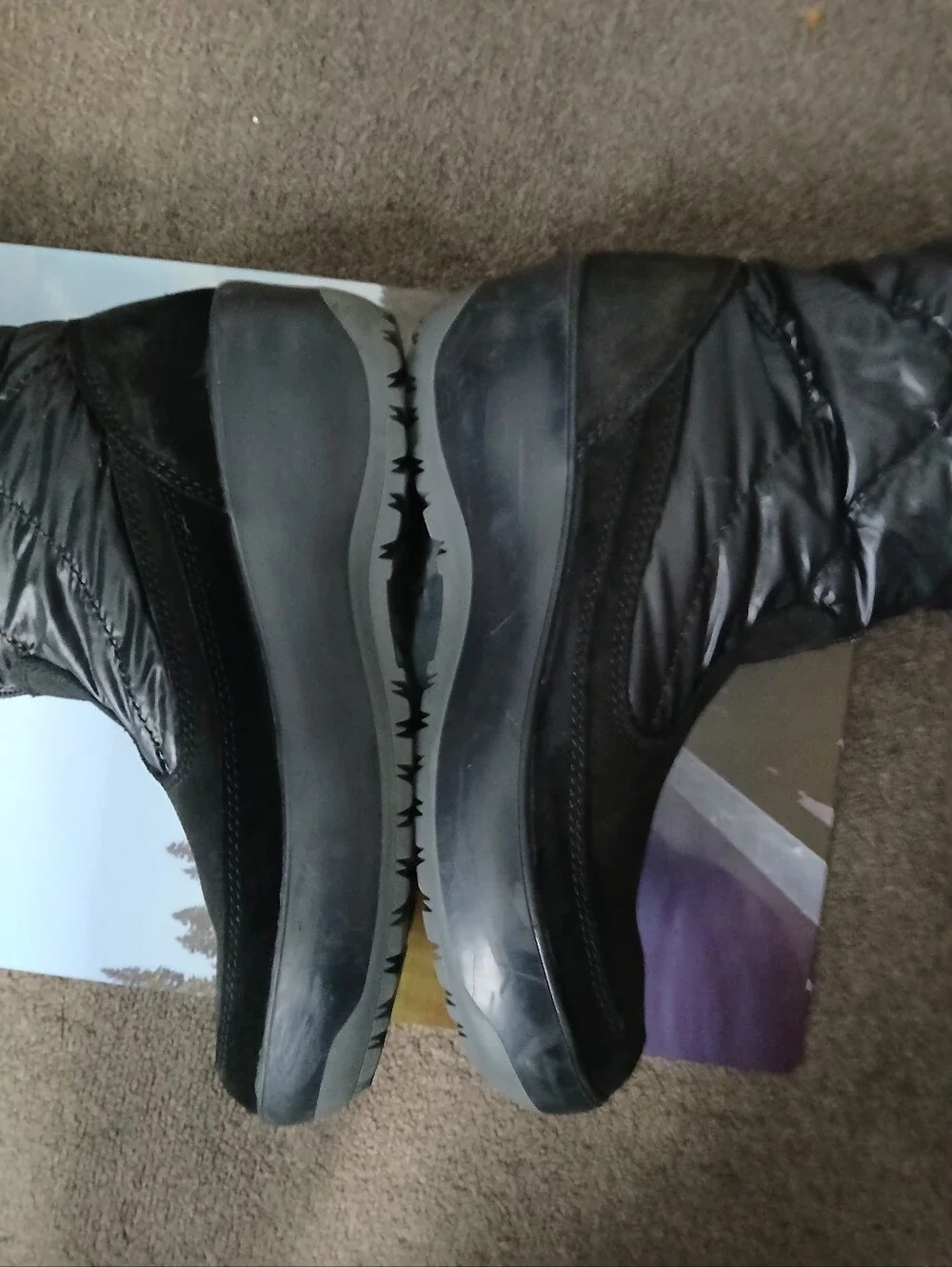 Pajar Women’s Black Winter Fur-Lined Mid-Calf Boots Size EU 40